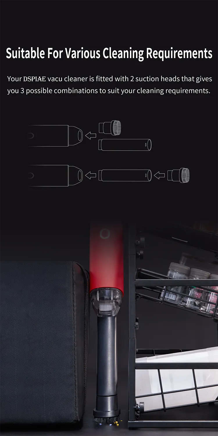 DSPIAE - HC-V Handheld Cordless Vacuum Cleaner