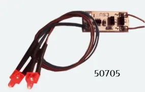 ESU HO 50705  Interior Lighting, taillight, 2 LED red, brightness selectable