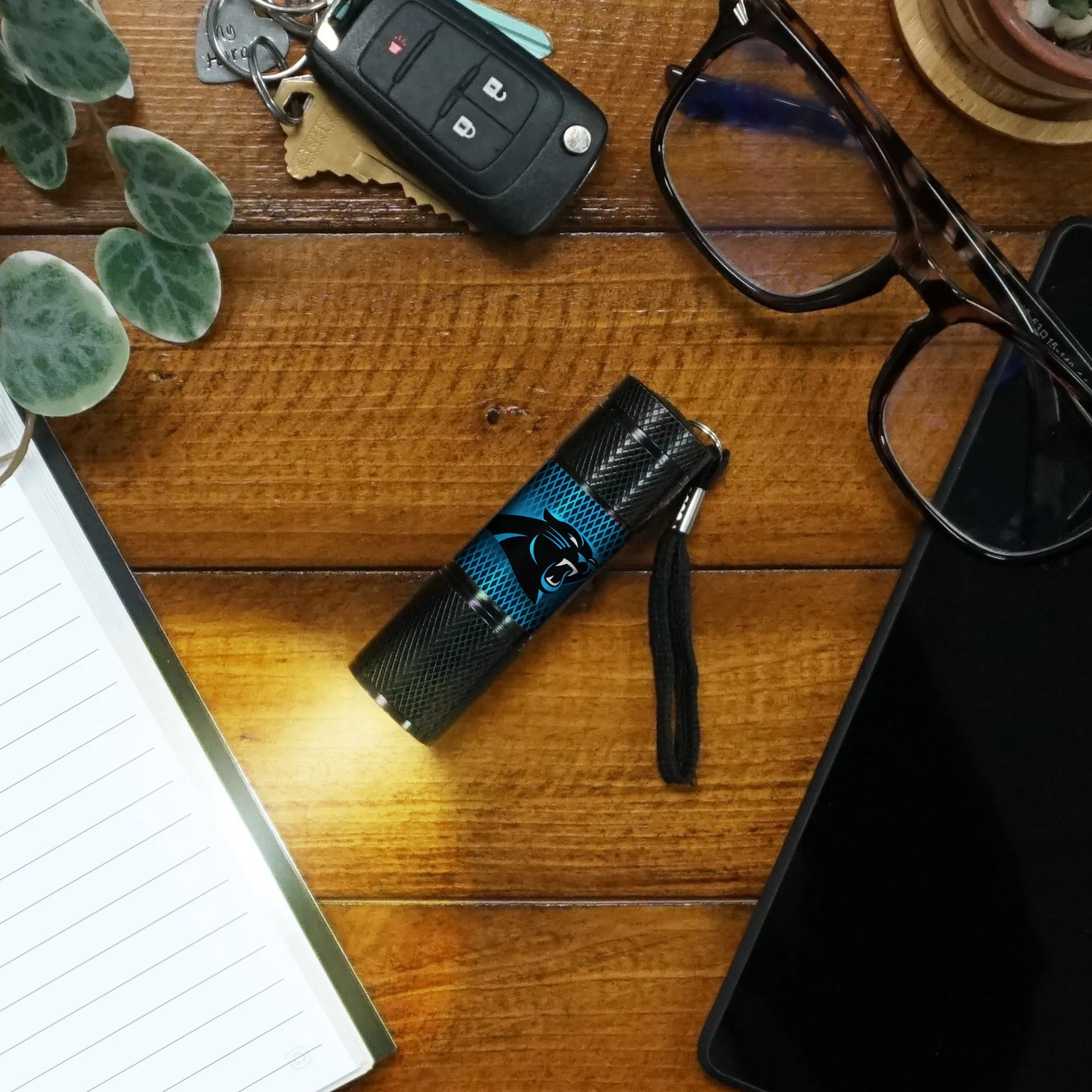 Fanmats Carolina Panthers LED Pocket Flashlight
