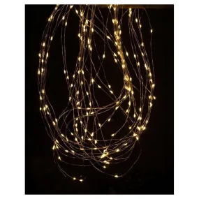 Festive Copper Wire Branch Lights 200cm