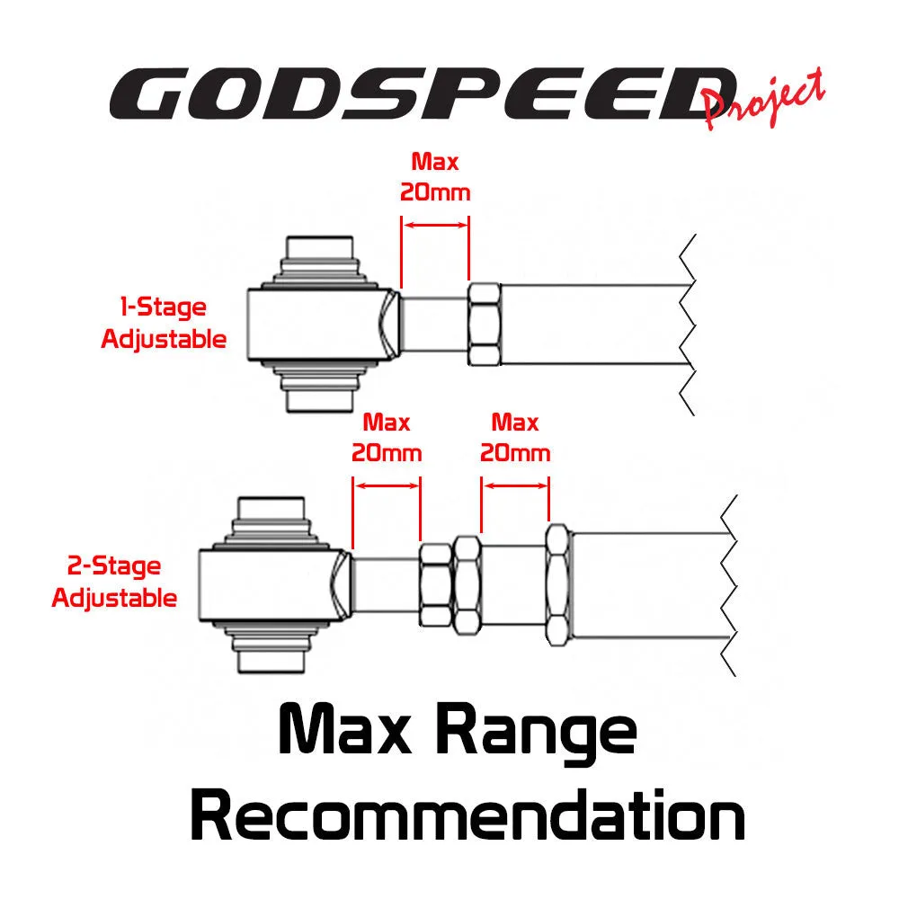 Godspeed Camber Kit Nissan Z RZ34 (2023-2025) Rear Arms - Pair