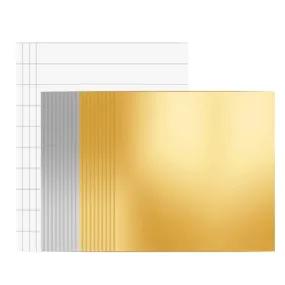 Gold and Silver Foil Transfer Paper (20pcs)