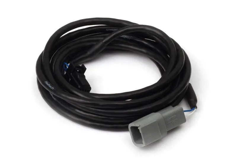 Haltech Tyco CAN Dash adaptor cable.Female Deutsch DTM-2 to 8 pin Black Tyco