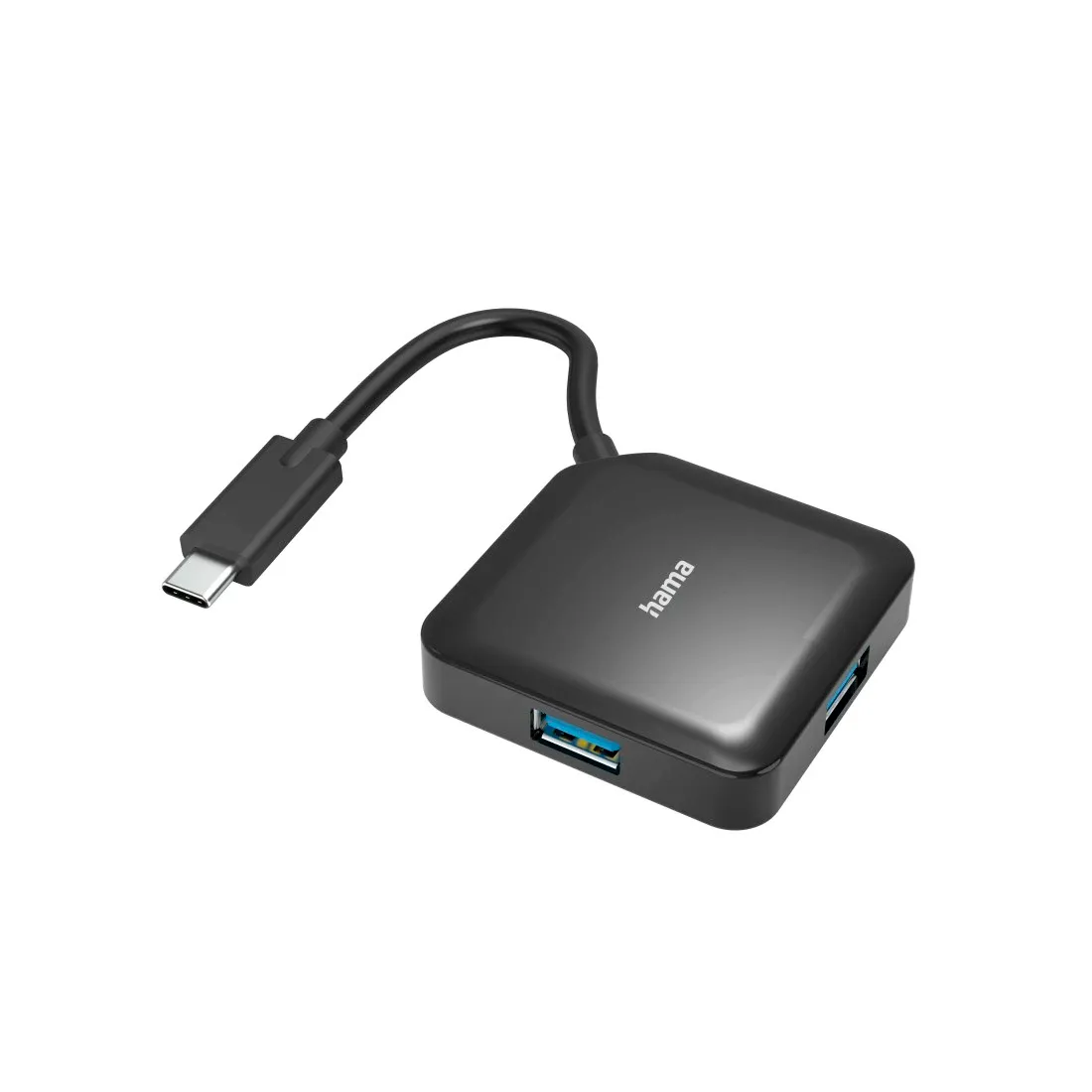 Hama USB 3.2 Gen 1 4 Ports USB-C Hub - Black | 436849