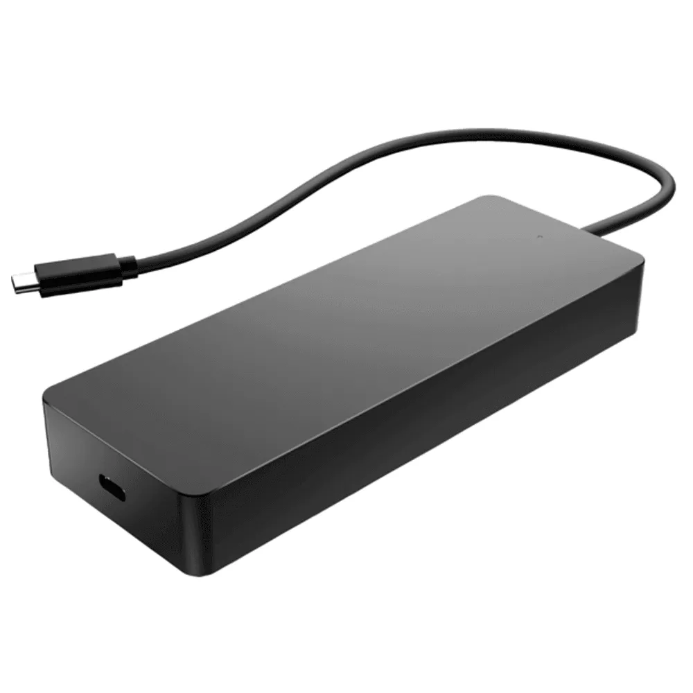 HP Universal USB-C 4K Multiport Hub Adapter Dual Screen HDMI/DisplayPort/Ethernet/USB