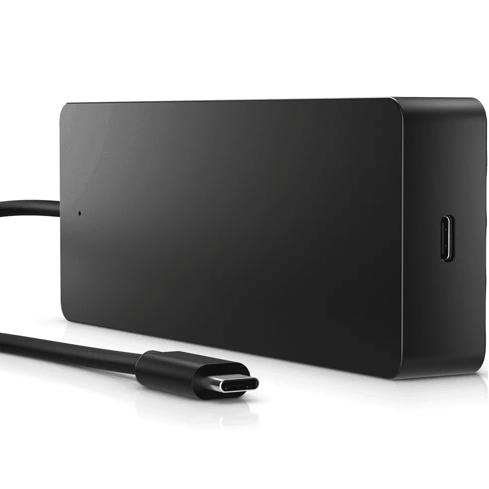 HP Universal USB-C 4K Multiport Hub Adapter Dual Screen HDMI/DisplayPort/Ethernet/USB