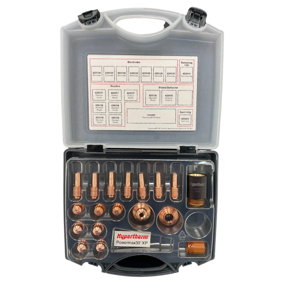 Hypertherm Powermax30 XP Ess. Handheld Cutting Consumable Kit - 851479