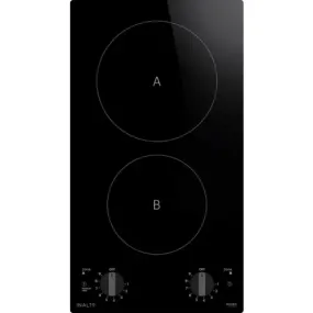 InAlto ICC302K.1 30cm Black Ceramic Glass Domino Electric Cooktop