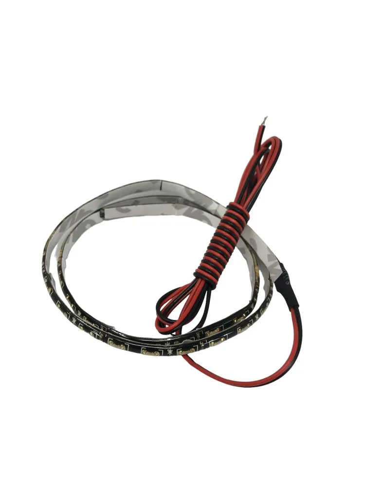 LED Light Strip Self-Adhesive 50 cm Long - Red LEDs - Highway Hawk H68-631