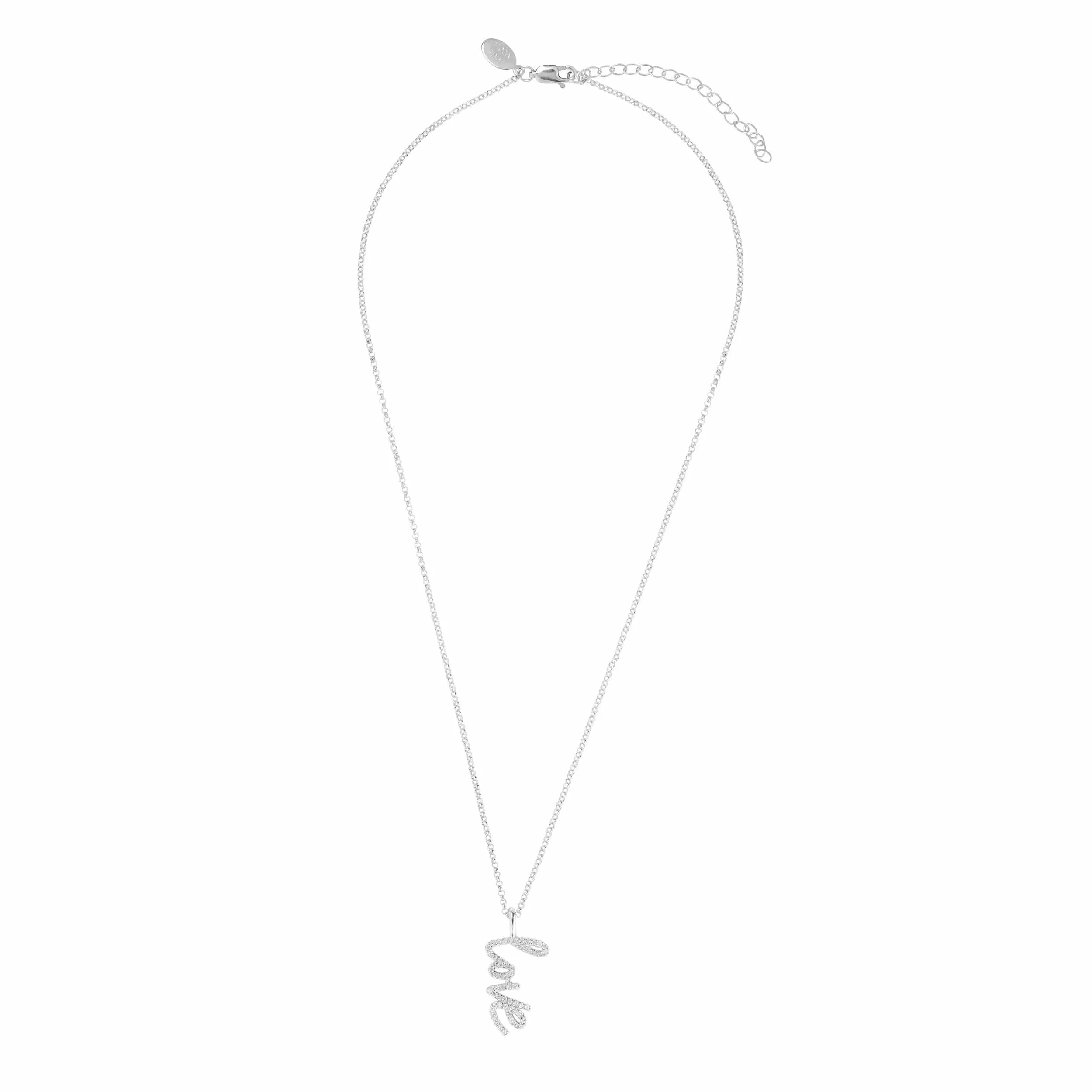 Love | Script Necklace