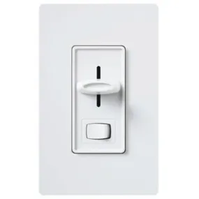Lutron SCL-153PH-WH Skylark CFL/LED Single Pole/3-Way Preset Dimmer,150W, White