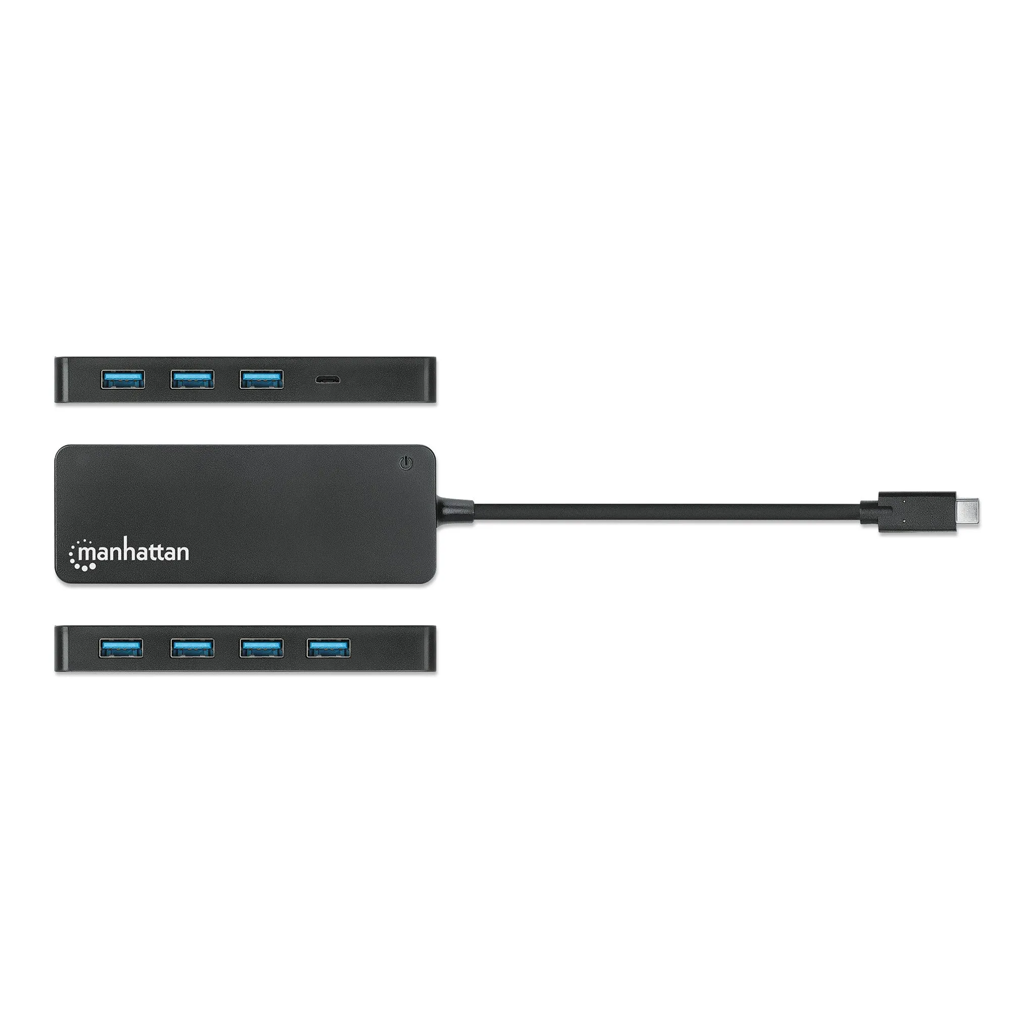 Manhattan 168410 7-Port USB 3.0 Type-C Hub