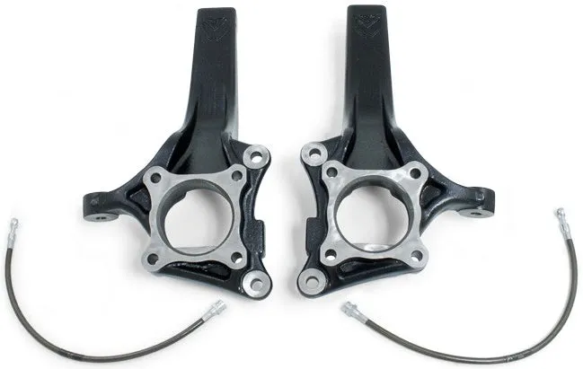 MaxTrac Lift Kit Ford F150 RWD (2015-2020) 4.5" Front Lift Spindles w/ MaxTrac Extended Brake Lines - 703440