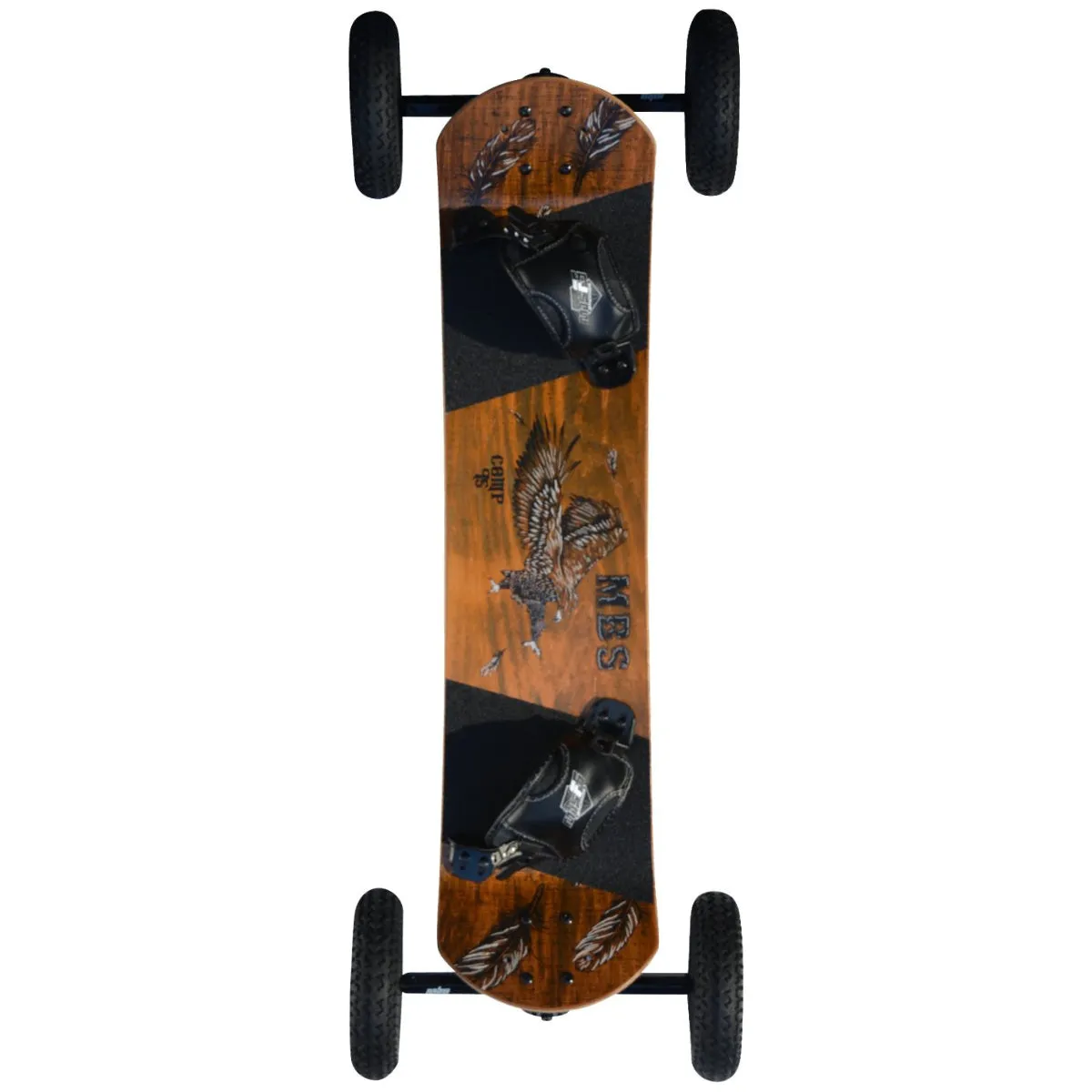MBS Comp 95 Birds 44.6" Mountainboard Complete