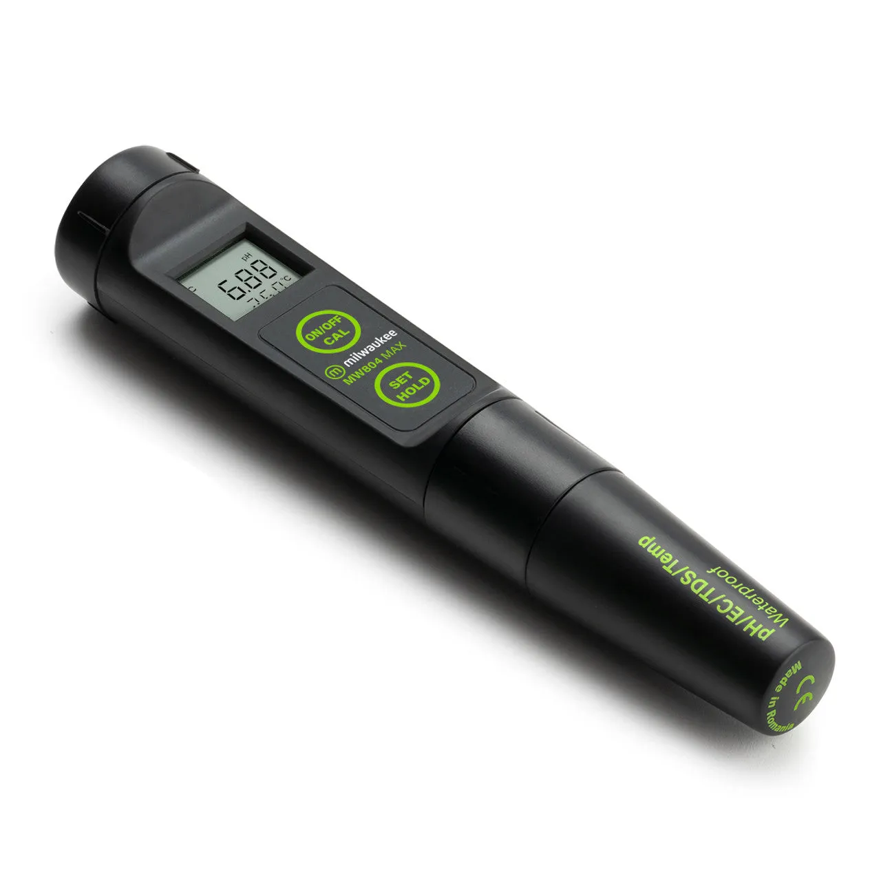 Milwaukee | MW804 MAX Waterproof 4-in-1 pH / EC / TDS/Temp Tester with Replaceable Probe