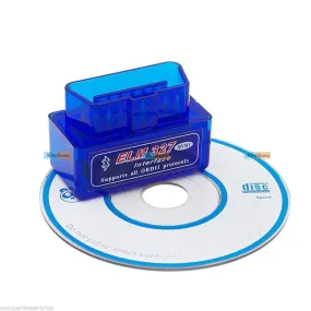 MINI V2.1 ELM327 OBD2 OBDII Bluetooth Interface Auto Car Scanner