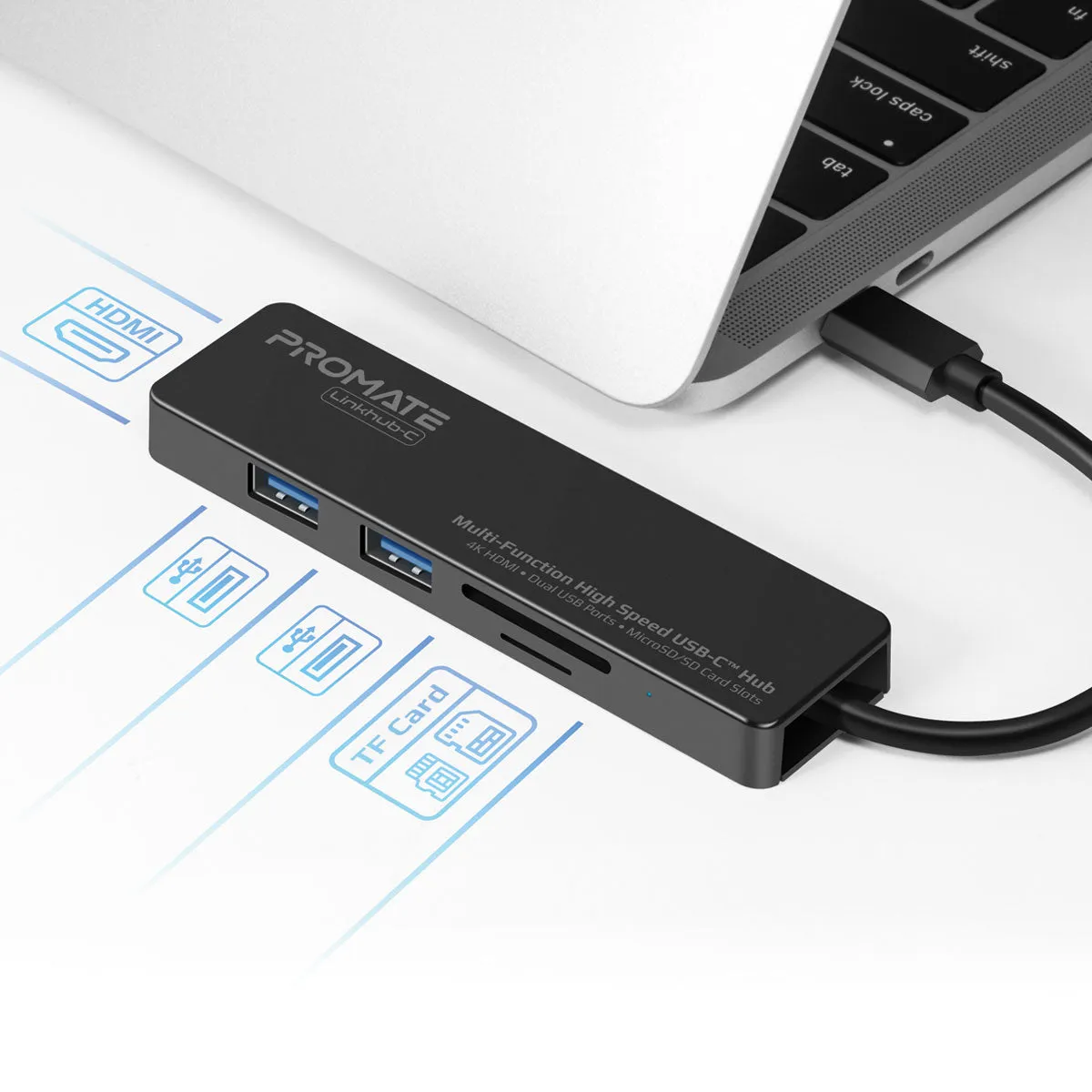 Multi-Function High Speed USB-C™ Hub