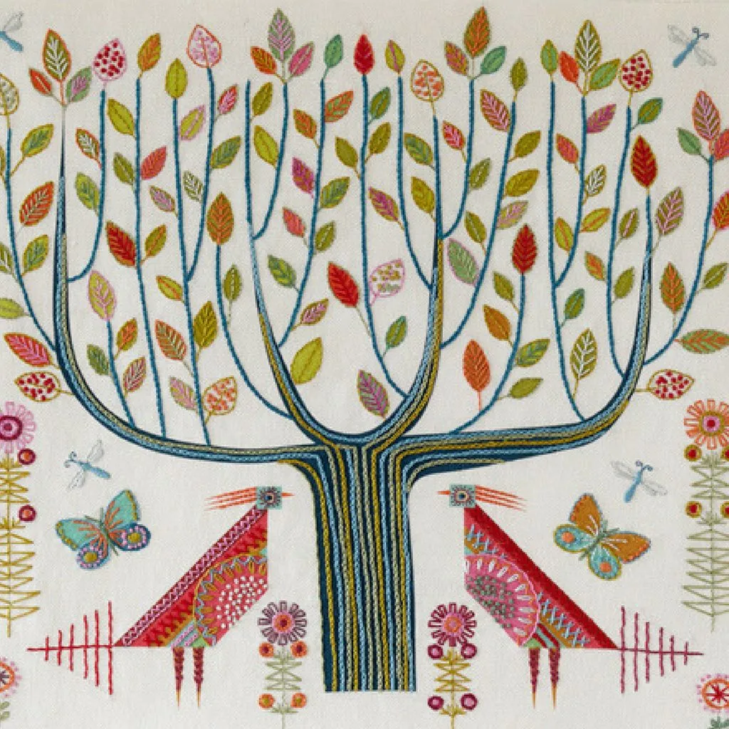 NANCY NICHOLSON • Tree Embroidery Stitch Kit