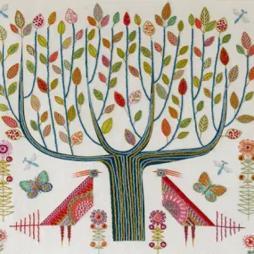 NANCY NICHOLSON • Tree Embroidery Stitch Kit