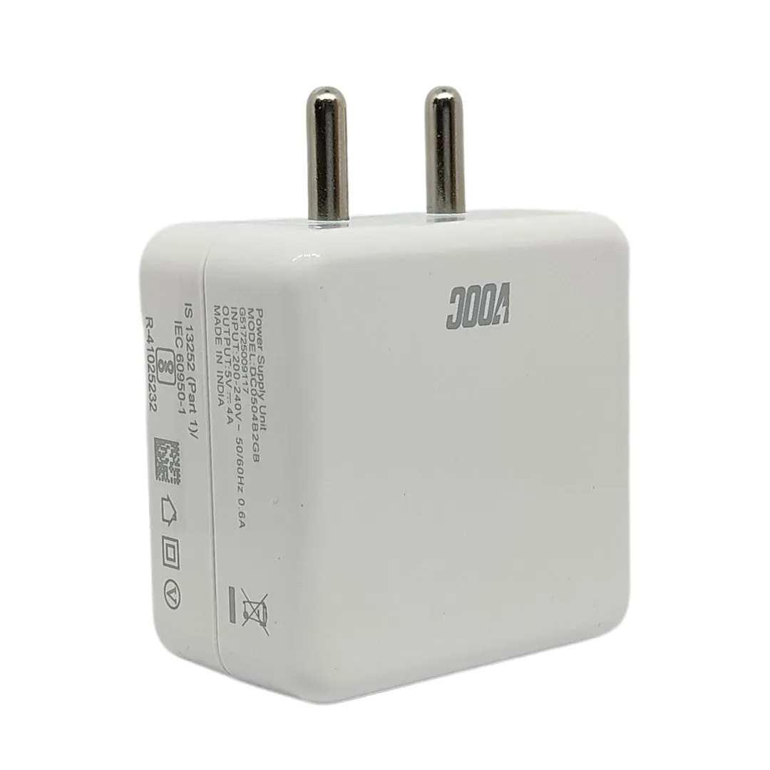 Oppo F9 4 Amp Vooc Charger With Cable
