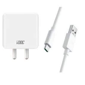 Oppo K3 4 Amp Type-C  Vooc Charger With C-Type Cable