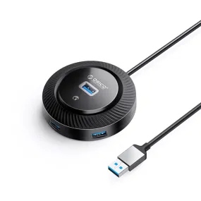 ORICO 4-IN-1 USB HUB 5GBPS (0.3M,1.8M) USB-A Cable with 4-Port USB 3.0 | Windows, Linux & macOS Support | for PCs, Computer Desktops & Laptops | USB Hubs & Docking Stations | YK2-U3