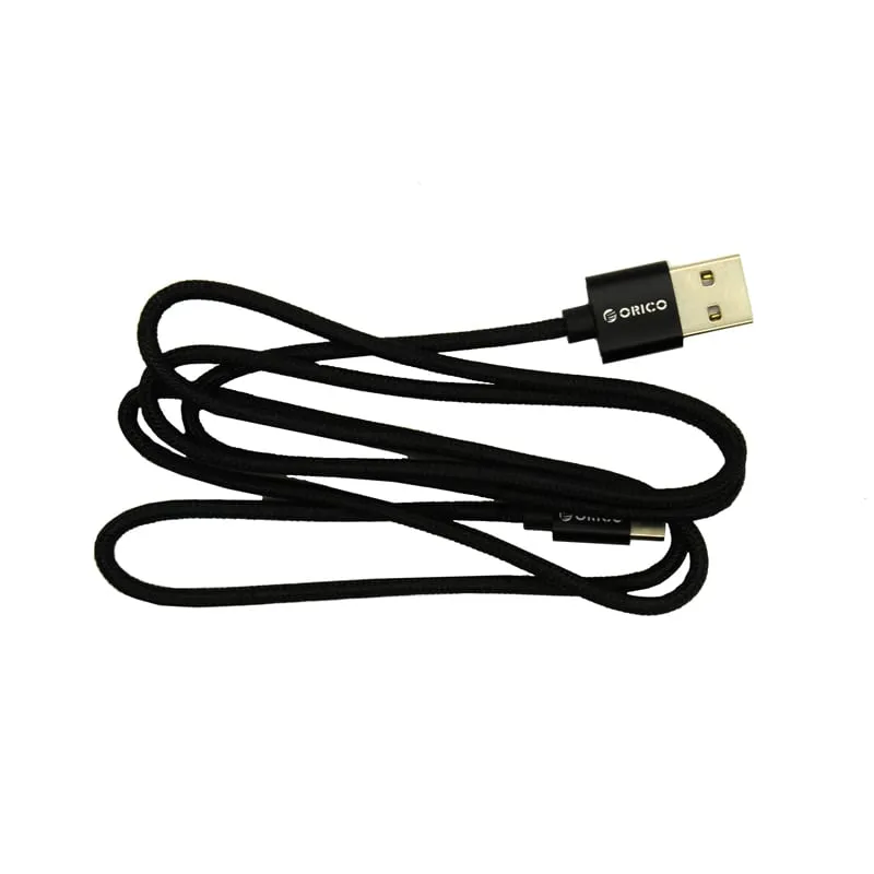 Orico Micro Usb Chargesync | Quick Charging | 2.4A |1M Cable Black