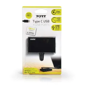 Port Pc Accessories Usb Hub 4 Ports Type C 900123