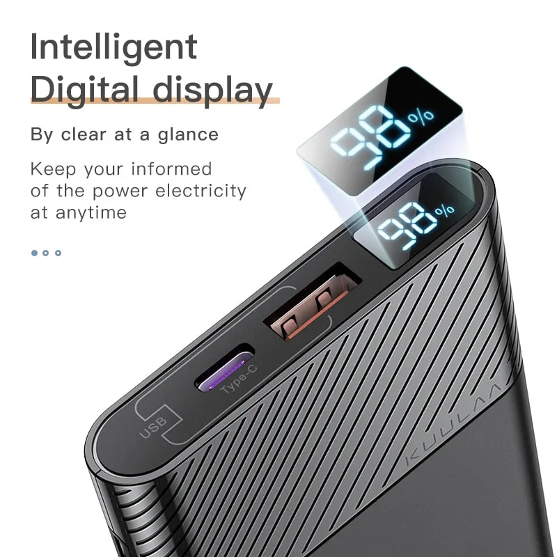 Power Bank 10000mAh QC PD 3.0 PoWerBank Fast Charging PowerBank 10000 mAh USB External Battery Charger For iPhone 14 13