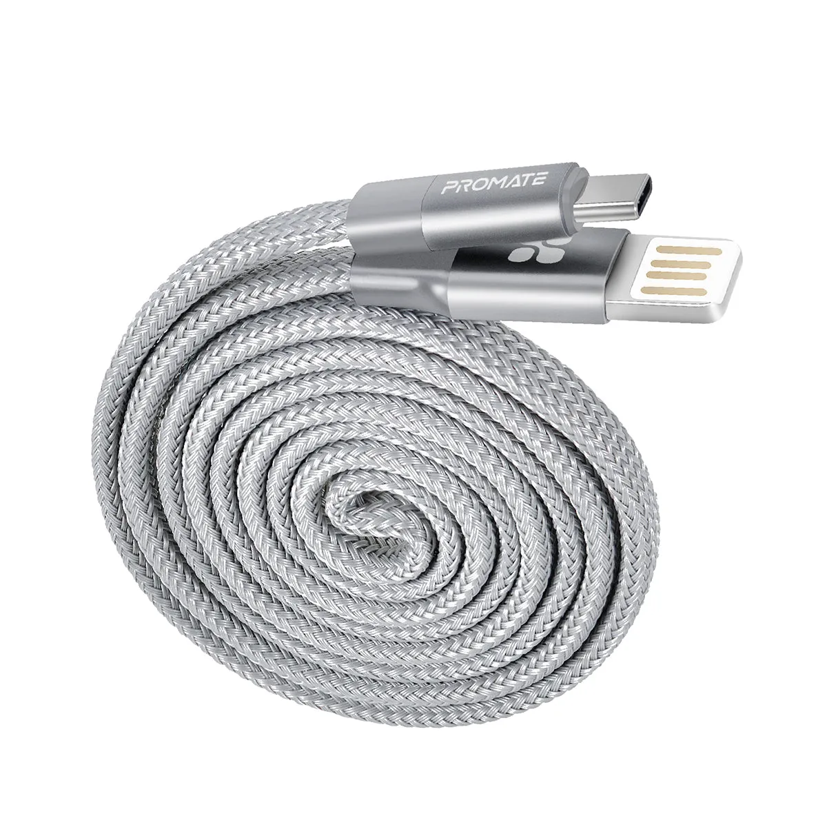 Premium Fabric Braided Aluminium Alloy Reversible USB-A to Type-C™ Cable