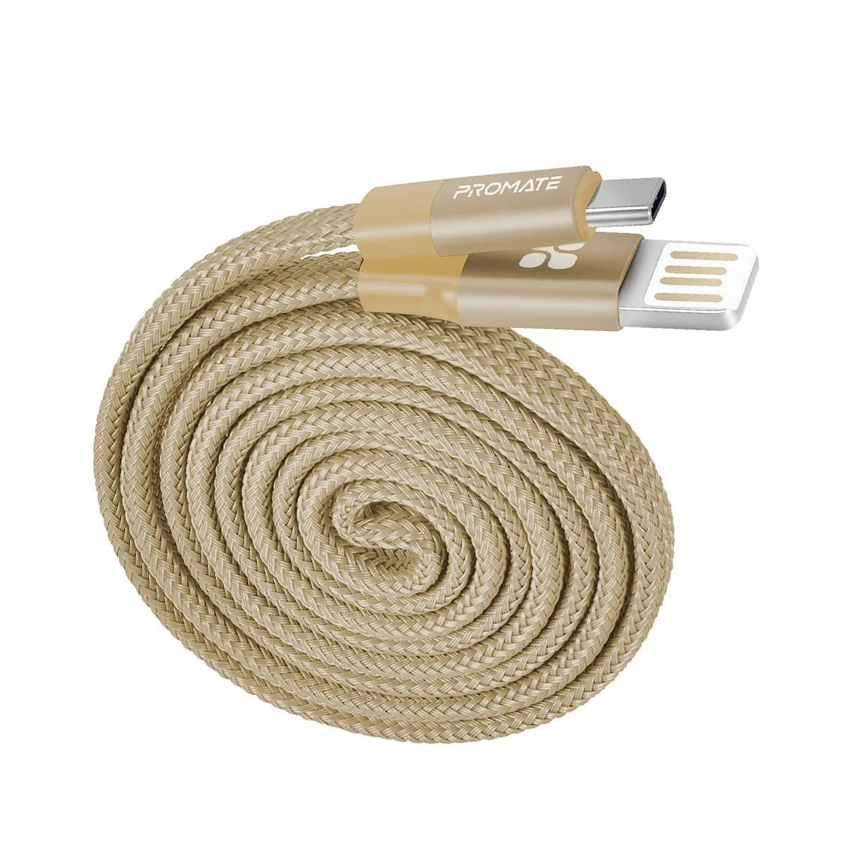 Premium Fabric Braided Aluminium Alloy Reversible USB-A to Type-C™ Cable