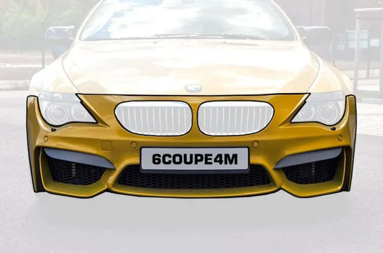 Prior Design 6COUPE4M Aerodynamic Full Body Kit for BMW 6-Series E63/E64 Coupe & Cabriolet