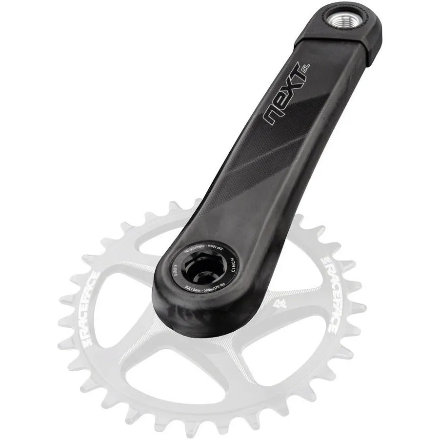 RaceFace Next SL G5 Crankset - 175mm, Direct Mount, 136mm RaceFace CINCH Spindle Interface