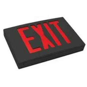 Radiant-Lite NYKXTEU-1-R-B-A-EM 5W Diecast Aluminum Exit Sign