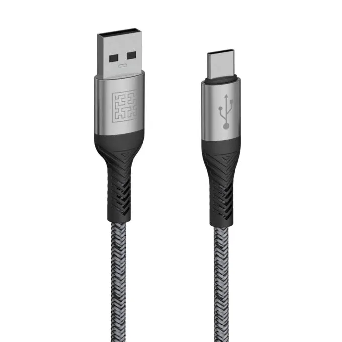 Reinforced Ethical Charging Cable, USB-A to C