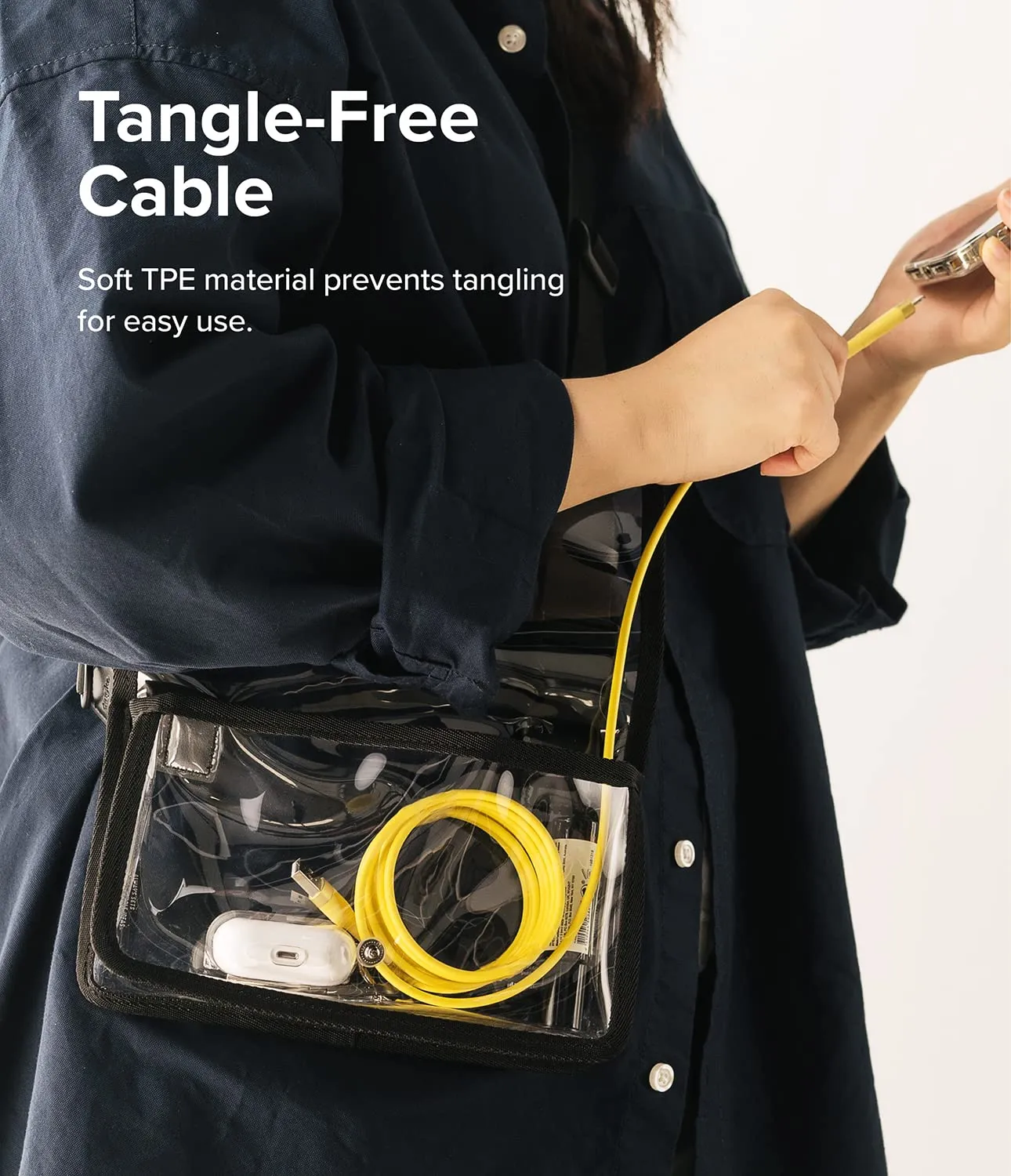 Ringke Fast Charging Pastel Cable USB Type-C to Lightning - Yellow (2m)