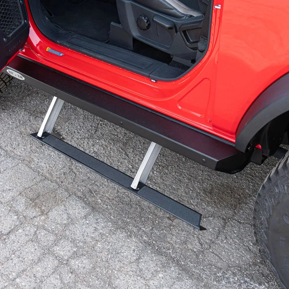 Rock slide Engineering 2 Door Step Slider - 2021  Ford Bronco - BD-SS-300-BR2