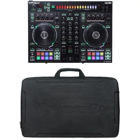 Roland DJ-505 DJ Controller & DJC-B2 Soft Case Bundle