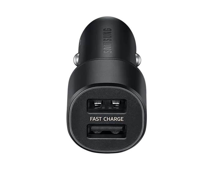 Samsung 15W Dual Port Fast Car Charger(Only Car Charger)