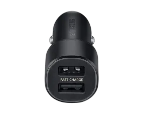 Samsung 15W Dual Port Fast Car Charger(Only Car Charger)