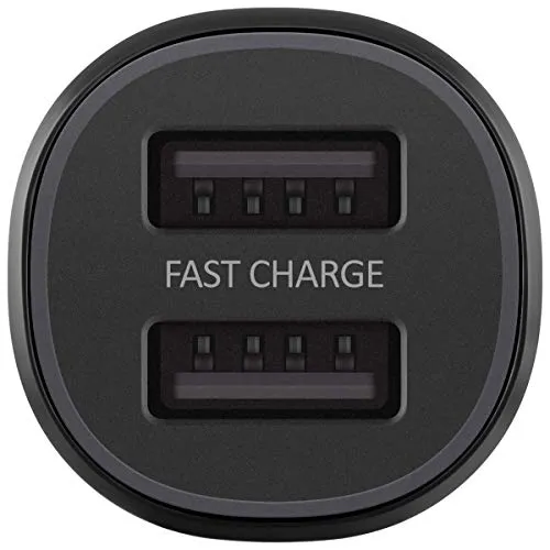 Samsung 15W Dual Port Fast Car Charger(Only Car Charger)