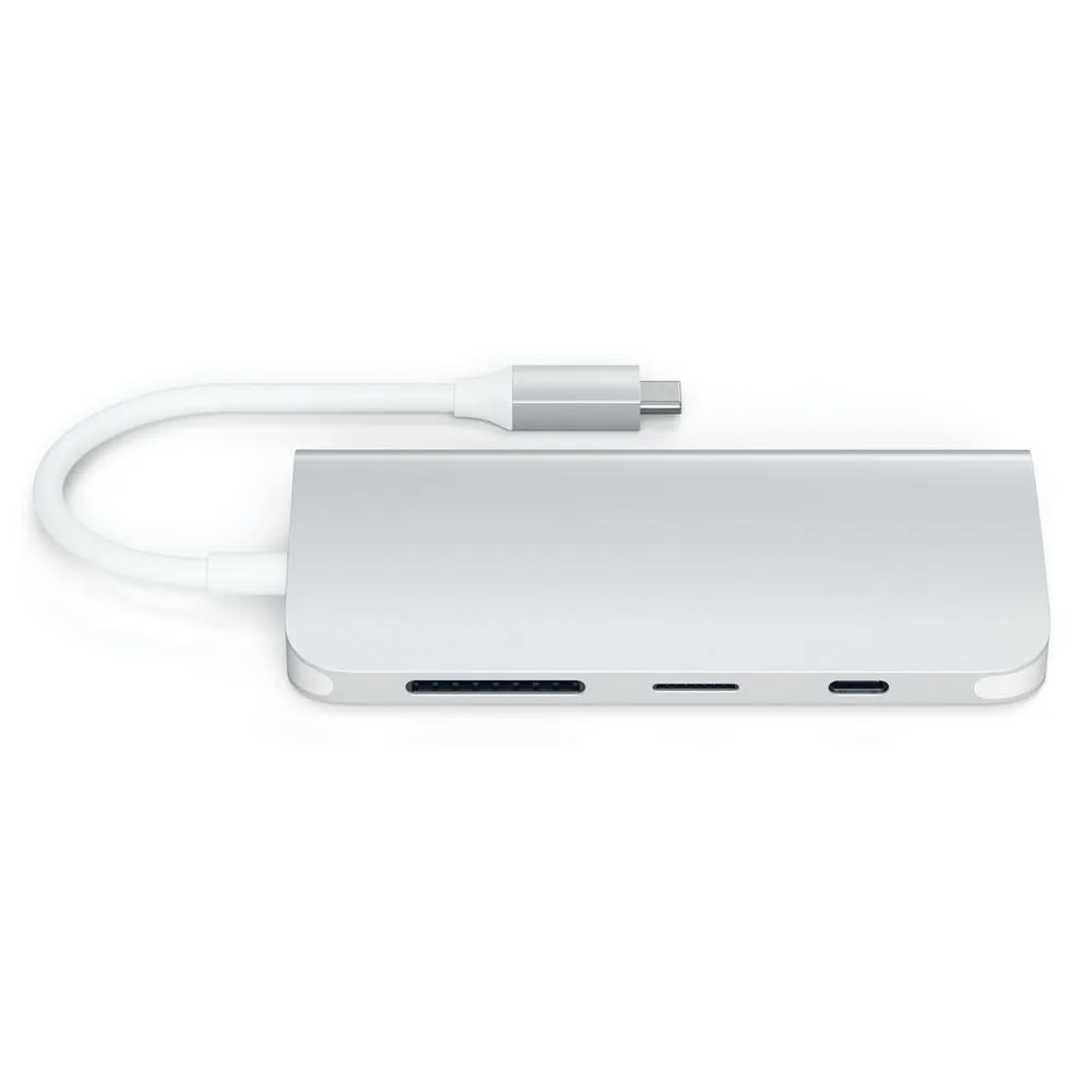 Satechi USB-C Multimedia Adapter 4K Ethernet Mini DisplayPort - Space Grey