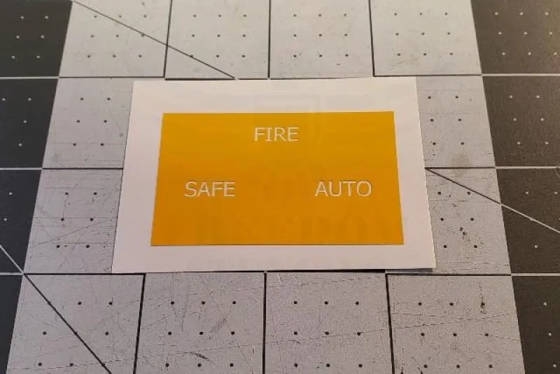 Selector Marking Stencils