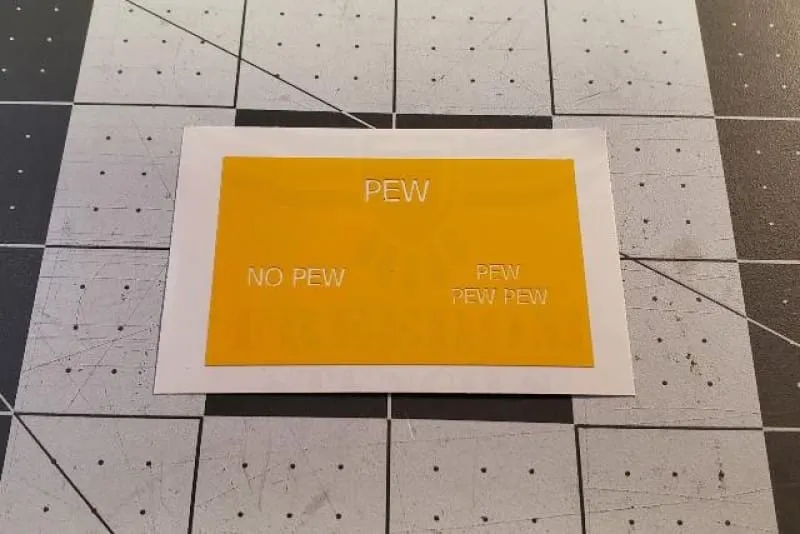 Selector Marking Stencils