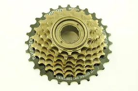 SHIMANO 7 SPEED TZ21 INDEX 14-28 FREEWHEEL BLOCK SCREW ON CASSETTE SPROCKET COG