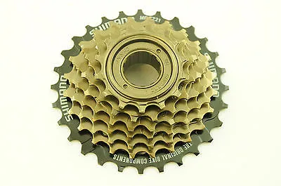 SHIMANO 7 SPEED TZ21 INDEX 14-28 FREEWHEEL BLOCK SCREW ON CASSETTE SPROCKET COG