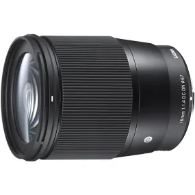 Sigma 16mm f/1.4 DC DN Contemporary Camera Lens for Sony E-Mount