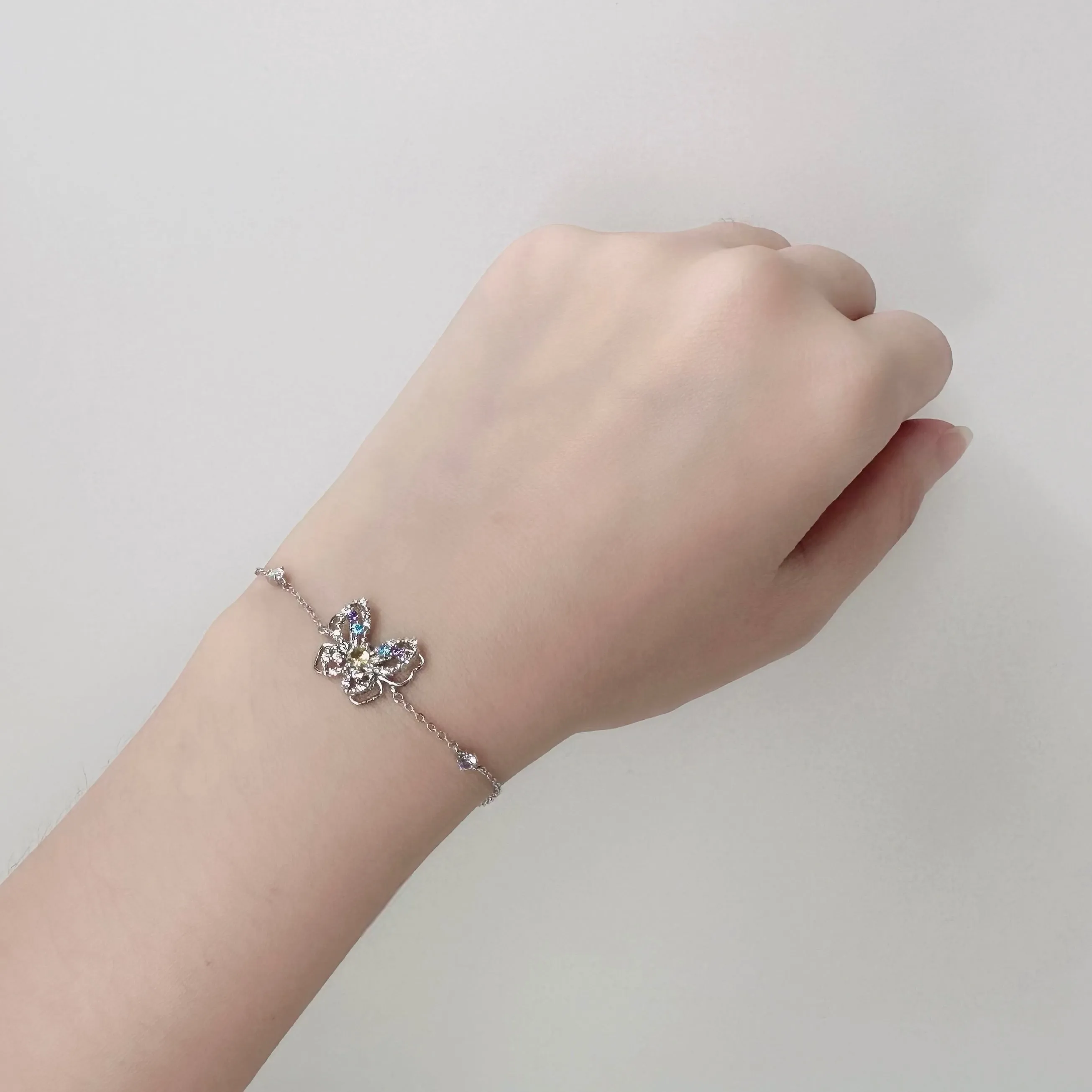 Silver Rotheca Bracelet
