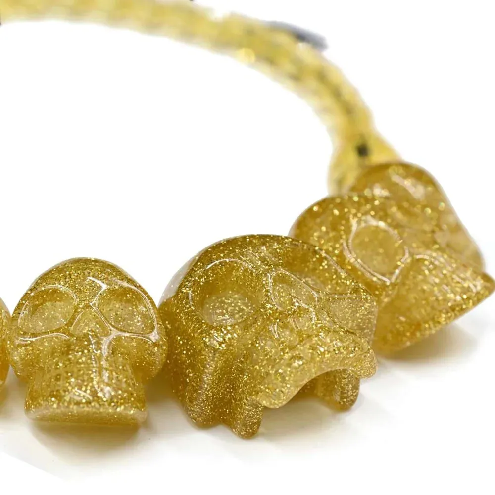 Skull Collection Necklace Gold