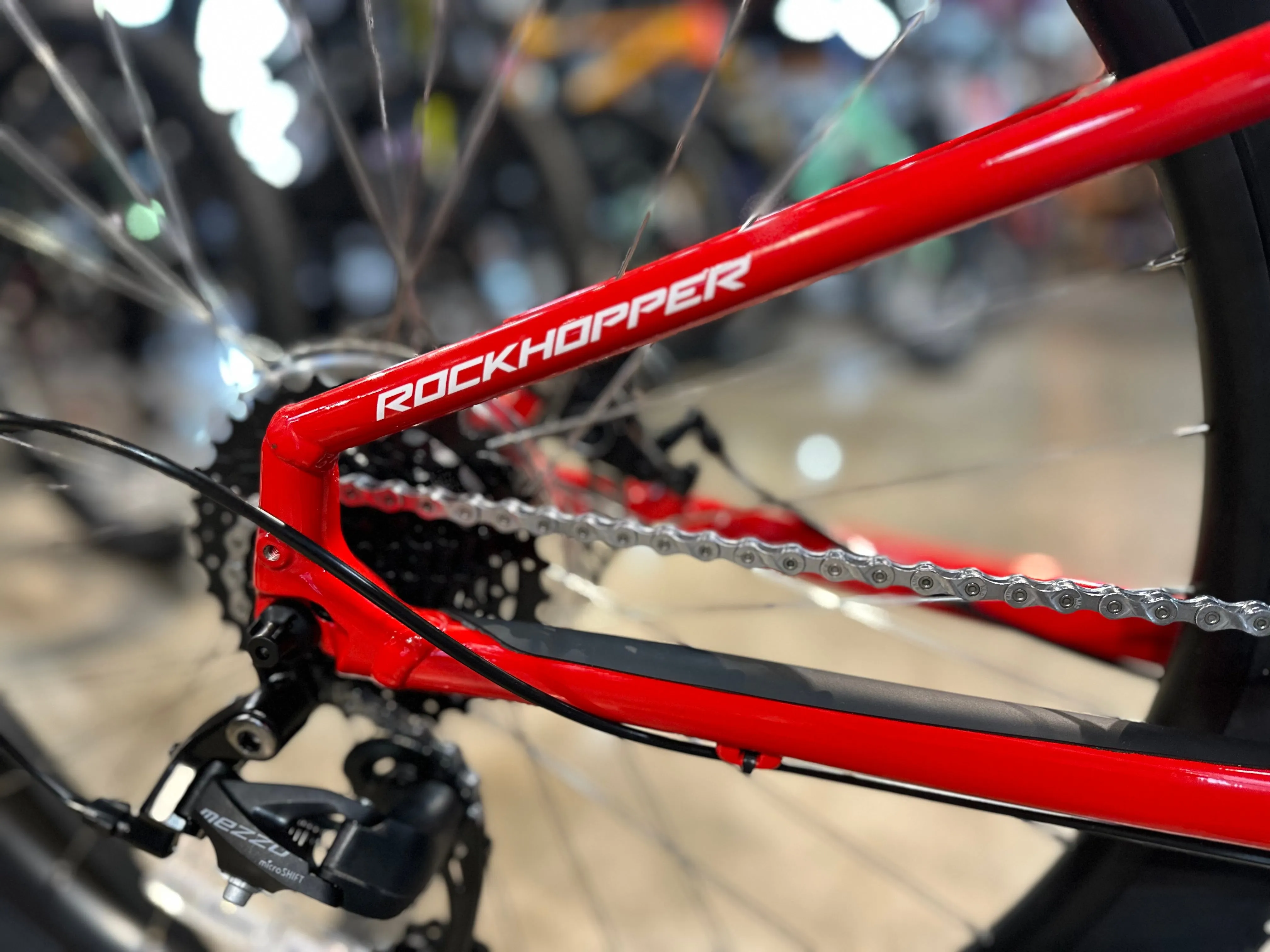 Specialized Rockhopper 27.5" - Gloss Flo Red / White